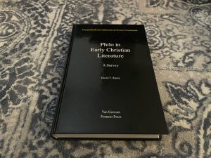 1993 ~ Philo in Early Christian Literature ~ David T. Runia