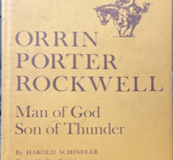 1983 ~ Harold Schindler ~ Orrin Porter Rockwell
