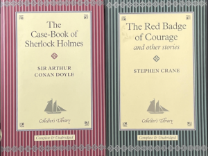 2004 ~ Stephen Crane ~ The Red Badge of Courage and Other Stories/ Sir Arthur Conan Doyle ~ The Case-Book of Sherlock Holmes (Two Classics Combo)