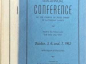 1962 ~ Annual and Semi-Annual Conference ~ April, October (set of 2)