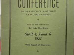 1951 ~ Annual Conference ~ April
