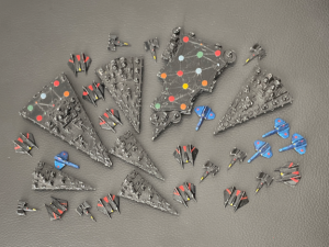 Star Wars ~ Metal Gaming Figurines (30 pieces)