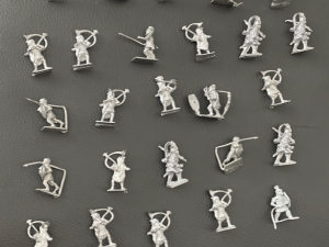 Gaming Metal Figurine Assortment (24 pieces)