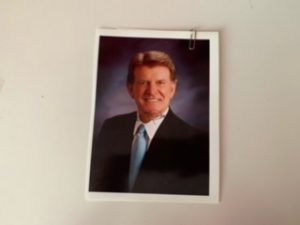 Card and Photo signed by Idaho Governor