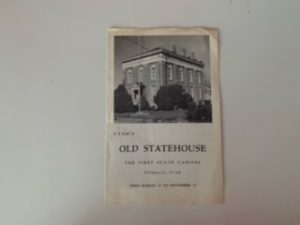 Utahs Old State House: The First State Capital