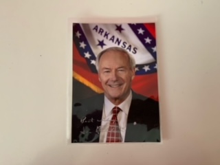 Signed Photo by Arkansas Governor