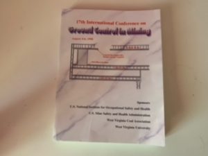 1998- 17th International Conference on Ground Control in Mining August 4-6, 1998