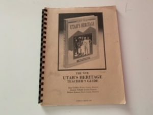 1985- The New Utah’s Heritage Teacher’s Guild- Alan Griffin, Joanne Schade and Robert Jensen