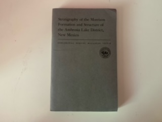 1970- Stratigraphy of the Morrison Formation and Structure of the Ambrosia Lake District, New Mexico- Geological Survey Bulletin
