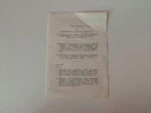 1935- Program for Priesthood Activity Meetings