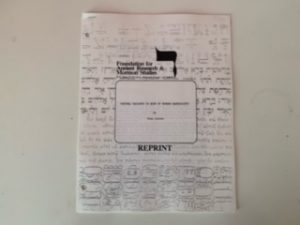 Foundation for Ancient Research Reprint: Textual Variants in Book of Mormon Manuscripts- Stan Larson