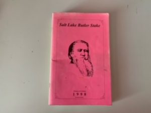 1998- Salt LakeButler Stake Directory 1998