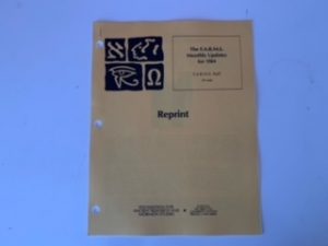 Reprint: The F.A.R.M.S monthly Updates for 1984- F.A.R.M.S