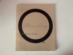 1995- Remembering Black Mountain College- Mary Emma Harris