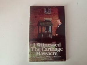 1988- I Witnessed The Carthage Massacre- Ted Gibbons