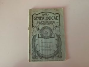 1923- The Utah Genealogical and Historical Magazine Vol. XIV No.2- Genealogical Society of Utah