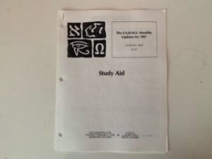 1987- The F.A.R.M.S Monthly Updates for 1987- F.A.R.M.S Staff