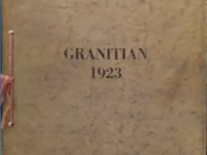1923 ~ Granite High School ~ The Granitian ~ Yearbook