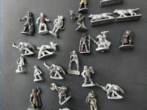 War Partha Miscellaneous Metal Gaming Figurines (23 pieces)