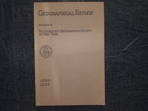 Geographical Review: April 1948 (1948) ~ Published by The American Geographical Society of New York