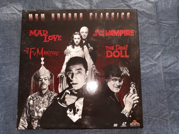 MGM Horror Classics (Set of 3 LaserDiscs) (1996)
