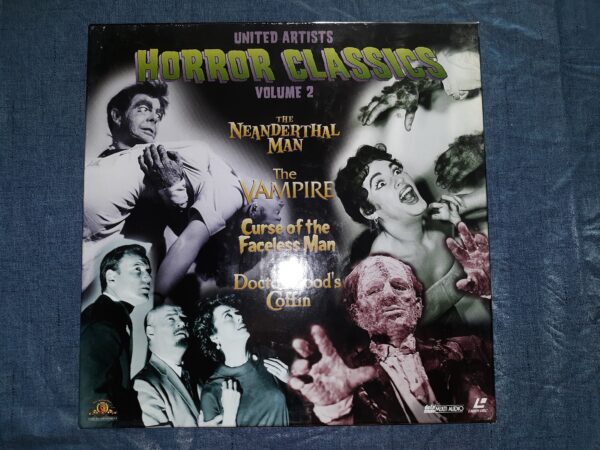 United Artists Horror Classics: Vol. 2 (Set of 3 LaserDiscs) (1999)