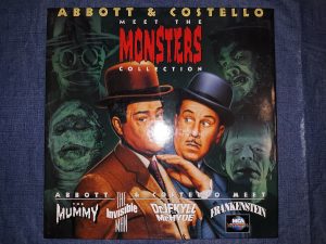 Abbott & Costello Meet the Monsters Collection (Set of 3 LaserDiscs) (1983)