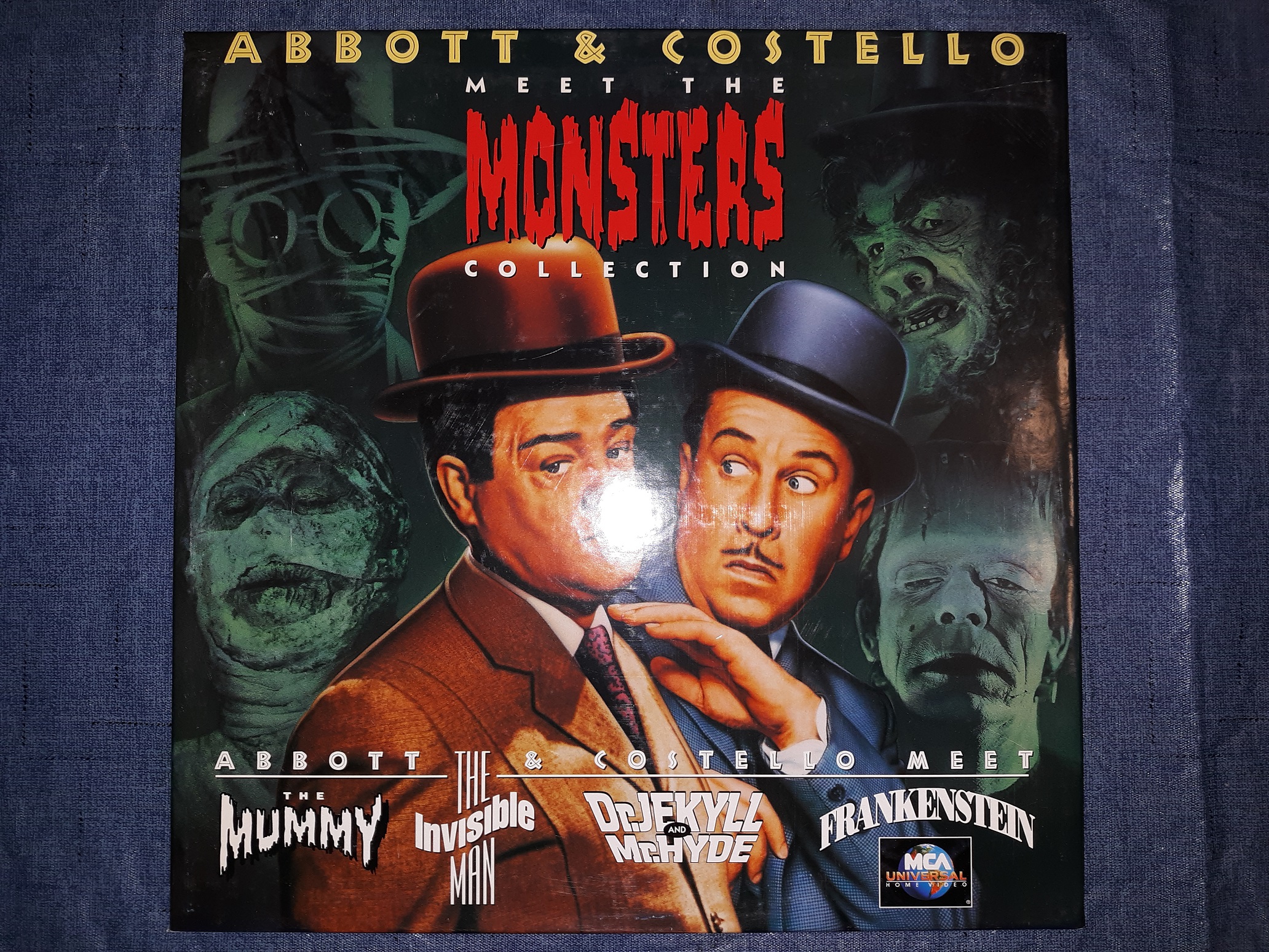 Abbott & Costello Meet the Monsters Collection (Set of 3 LaserDiscs) (1983)