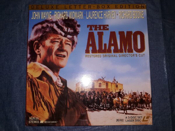 The Alamo (Deluxe Letter-Box Edition) (Set of 3 LaserDiscs) (1992)