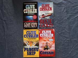 4 Novels by Clive Cussler (See Details)