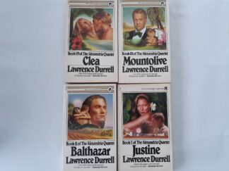 4 Vol. Set of Romance Novels by Lawrence Durrell