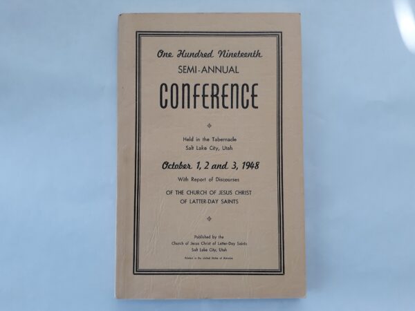 LDS General Conference: October 1, 2, and 3, 1948 (1948)