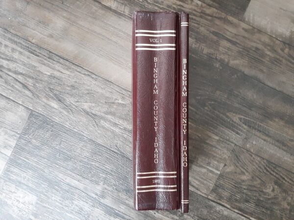 Bingham County Idaho: 1985 2 Vol. Set (1985)