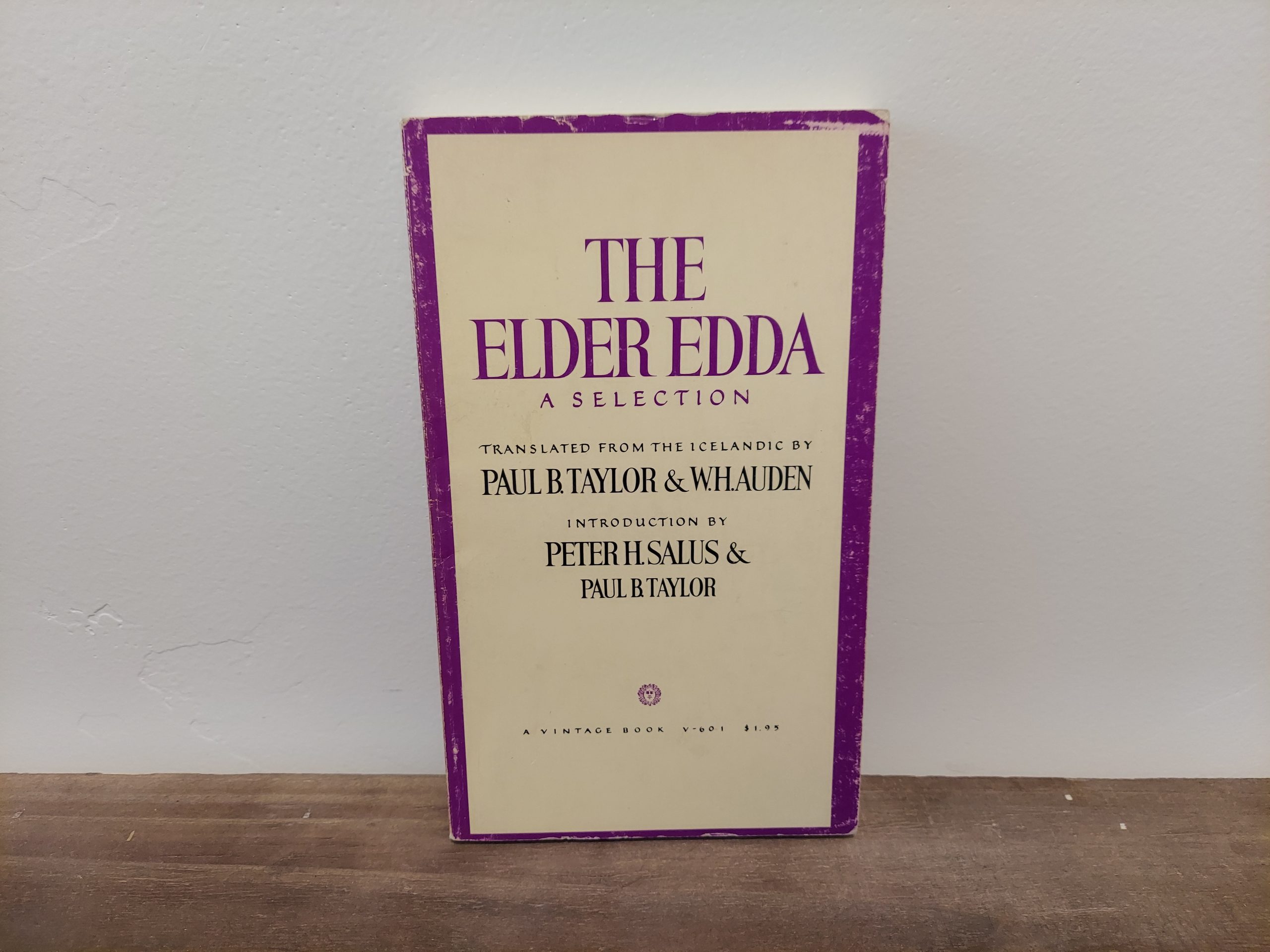 1970 ~ Paul B. Taylor & W. H. Auden ~ The Elder Edda