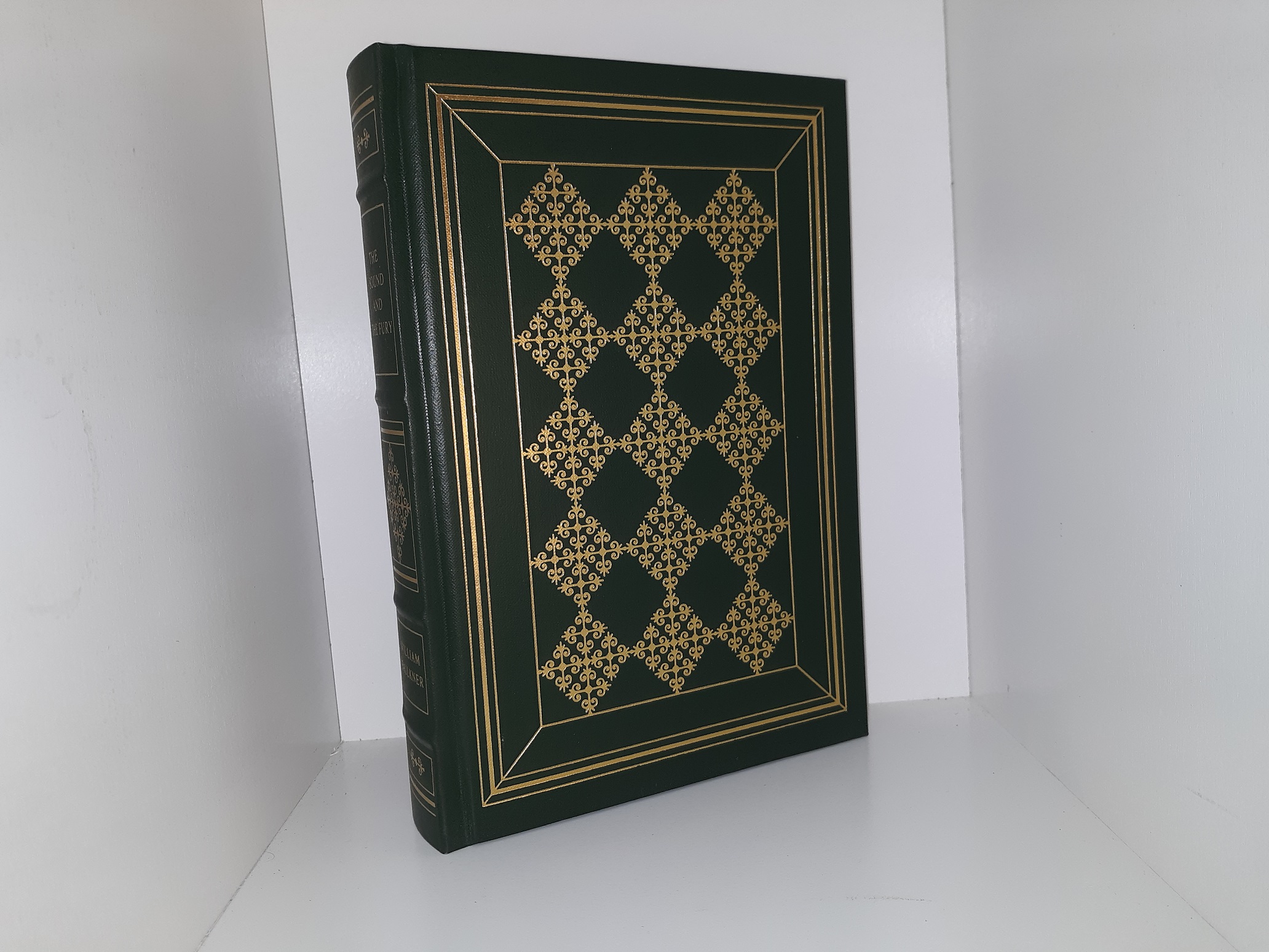 The Sound and the Fury (Franklin Library Leather) (1979) ~ by William Faulkner