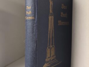 1928 — Book of Mormon in German — Das Buch Mormon — Hardbound