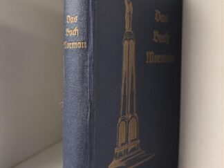 1928 — Book of Mormon in German — Das Buch Mormon — Hardbound