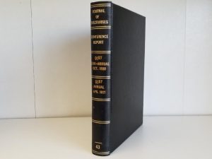 2 Conference Reports Bound as Vol. 43 in Journal of Discourses — October 1920 & April 1921