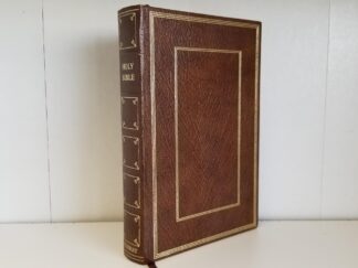 Brown Leather --- Holy Bible --- Published with Ready References -- The Church of Jesus Christ of Latter-day Saints
