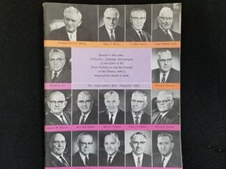 Improvement Era Magazine --- November 1966 --- Single Issue Magazine