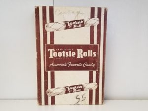 Chocolate Tootsie Rolls — Empty Old Box! — America’s Favorite Candy