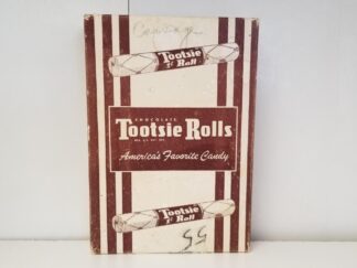 Chocolate Tootsie Rolls — Empty Old Box! — America’s Favorite Candy