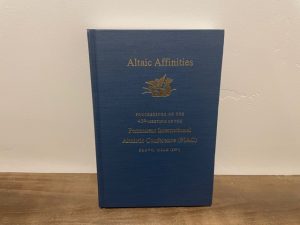 2001 ~ Altaic Affinities ~ Proceedings of the 40th Meeting of the Permanent International Altaistic Conference (PIAC)