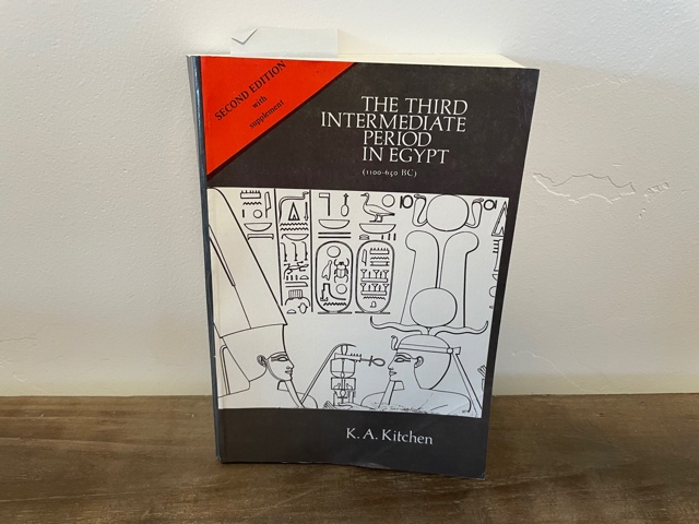 1986 ~ The Third Intermediate Period in Egypt ~ K. A. Kitchen