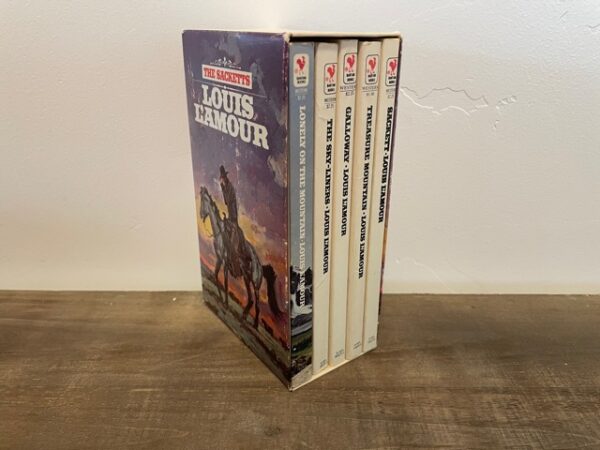 Louis L’Amour ~ The Sacketts Series ~ Box Set ~ Volumes 4, 9, 11, 12, 16