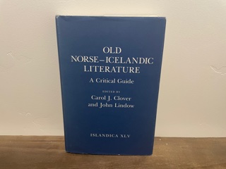 1985 ~ Old Norse-Icelandic Literature ~ Carol J. Clover