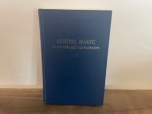 1971 ~ Semitic Magic ~ It’s Origins and Development ~ R. Campbell Thompson