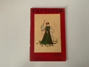 1948- Factotum- Harvey Honing, Robert Butman, Lee Knowles, Handford Hend and O.B. Hardison