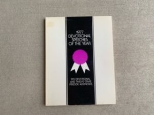 1978- 1977 Devotional Speeches of the Year- Byu Devotional and twelve-stake fireside address