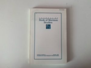 1993- Book of Mormon Studies Volume 2 Number 1 Spring 1993